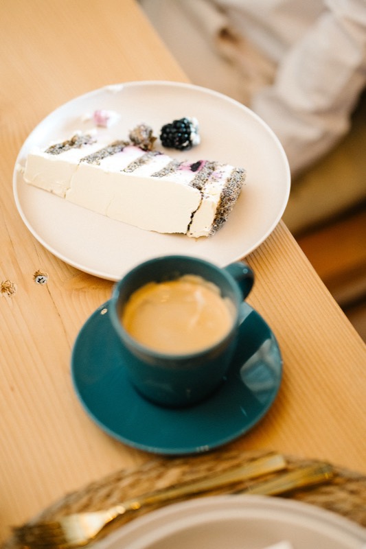Kuchen und Kaffee