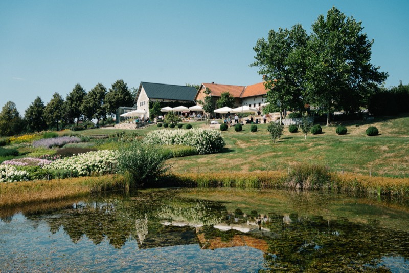 Teich im Garten der Geheimnisse
