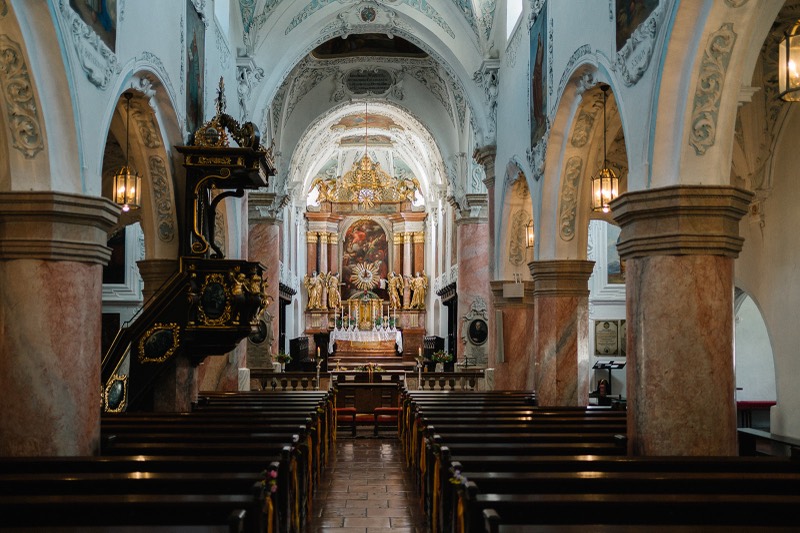 Kirchenschiff der Kirche Mattsee